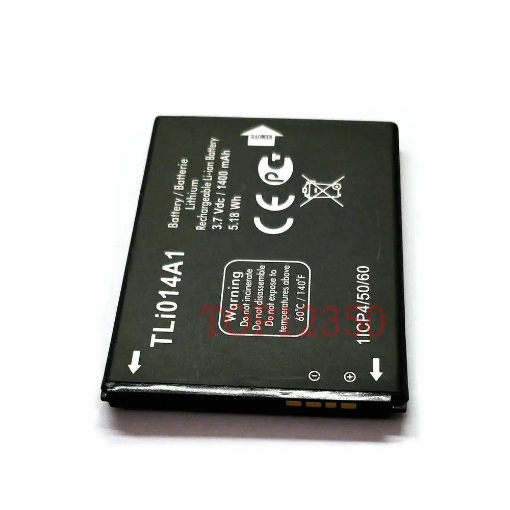 High Quality 1400mAh TLI014A1 battery For Alcatel one touch Fire 4012 4012A 4012X Pixi 3 4.5&quot 4027 4027A 4027X 4010 Mobile phone |
