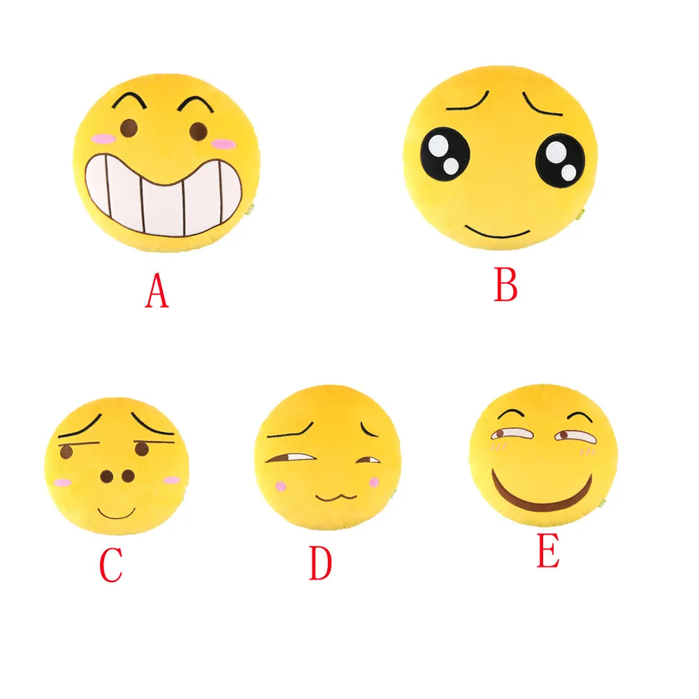 ФЭСТ отправки мультфильм милый автомобиль Веселые озорные Emoji Подушка