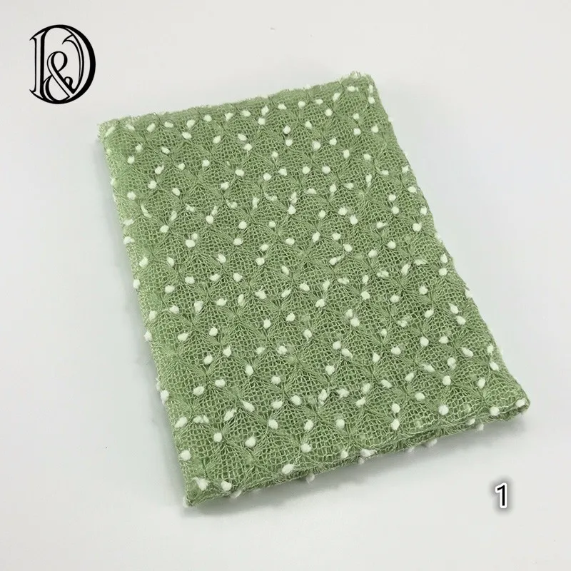 Color 1 150x100 см шапка с помпоном вязаная обертывание мини маленькие шаровые обертывания Новорожденный ребенок фотографии фоны фон новорожденный Fotografia одеяло реквизит - Цвет: Color 1
