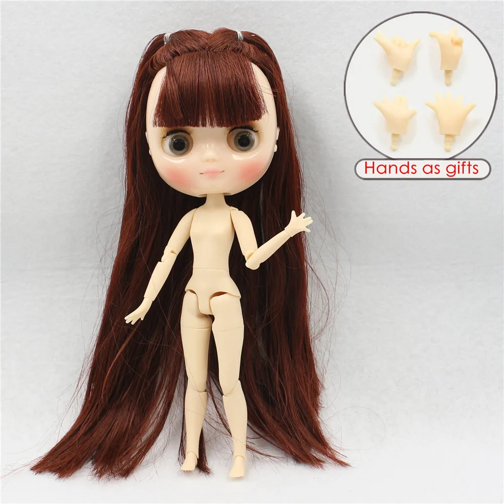 Фабричная кукла blyth middie шарнирная с блестящим лицом 1/8 20 см bjd Подарочная игрушка |