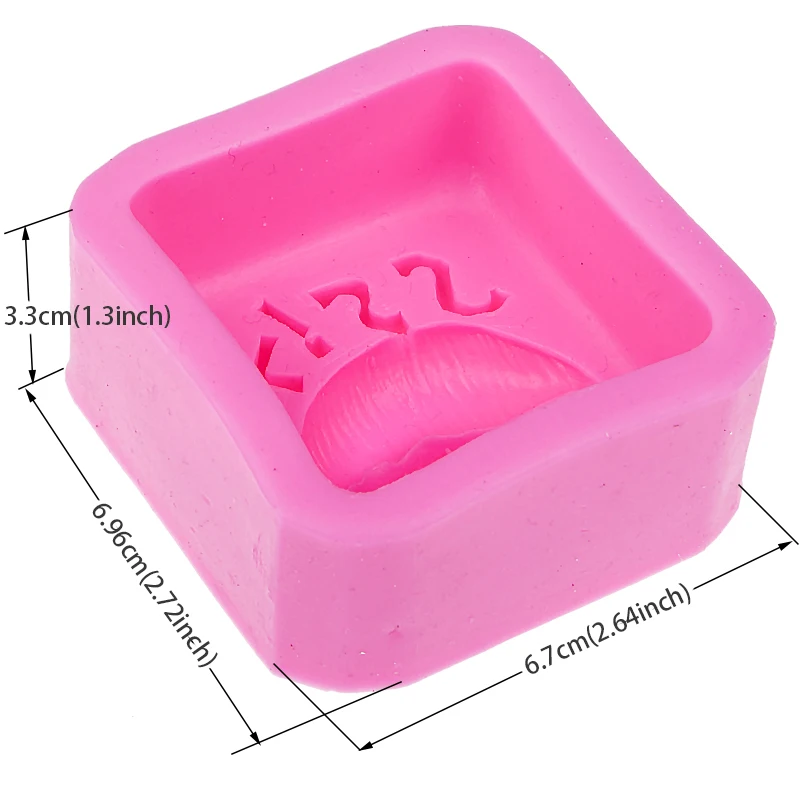Sexy Lips kiss Silicone soap Mold chocolate Fondant moulds baking DIY party cake Decorating Tools F0508 | Дом и сад