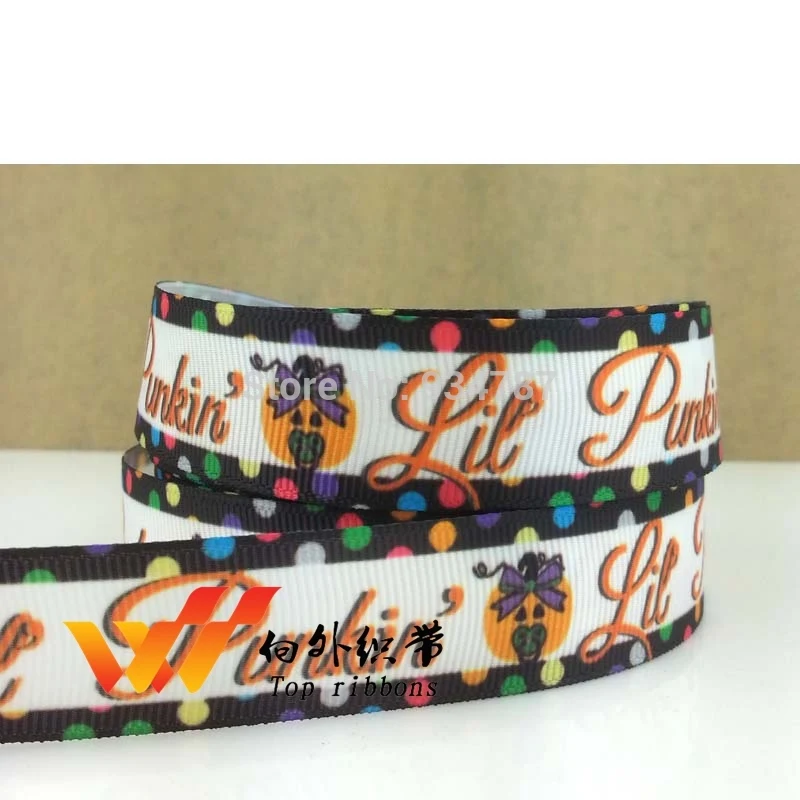 Бесплатная доставка 50 ярдов мультяшная лента напечатанная grosgrain 2653 | Дом и сад