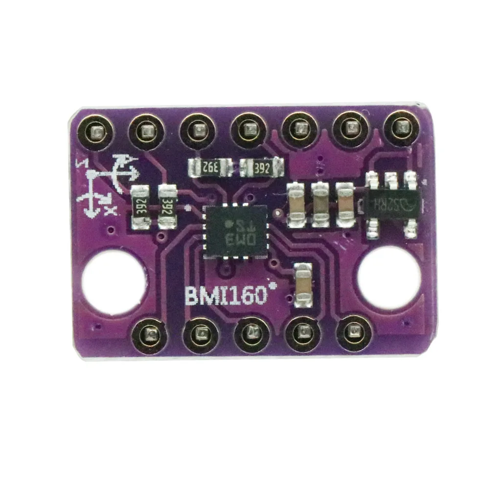 BMI160 GY 6 axis Rate Gyro Gravity модуль датчика акселерометра IIC I2C SPI протокол связи 3