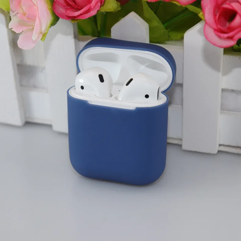 Airpods чехол 1 2 Чехол наушники TPU силиконовый материал 2019 Новинка|Аксессуары для