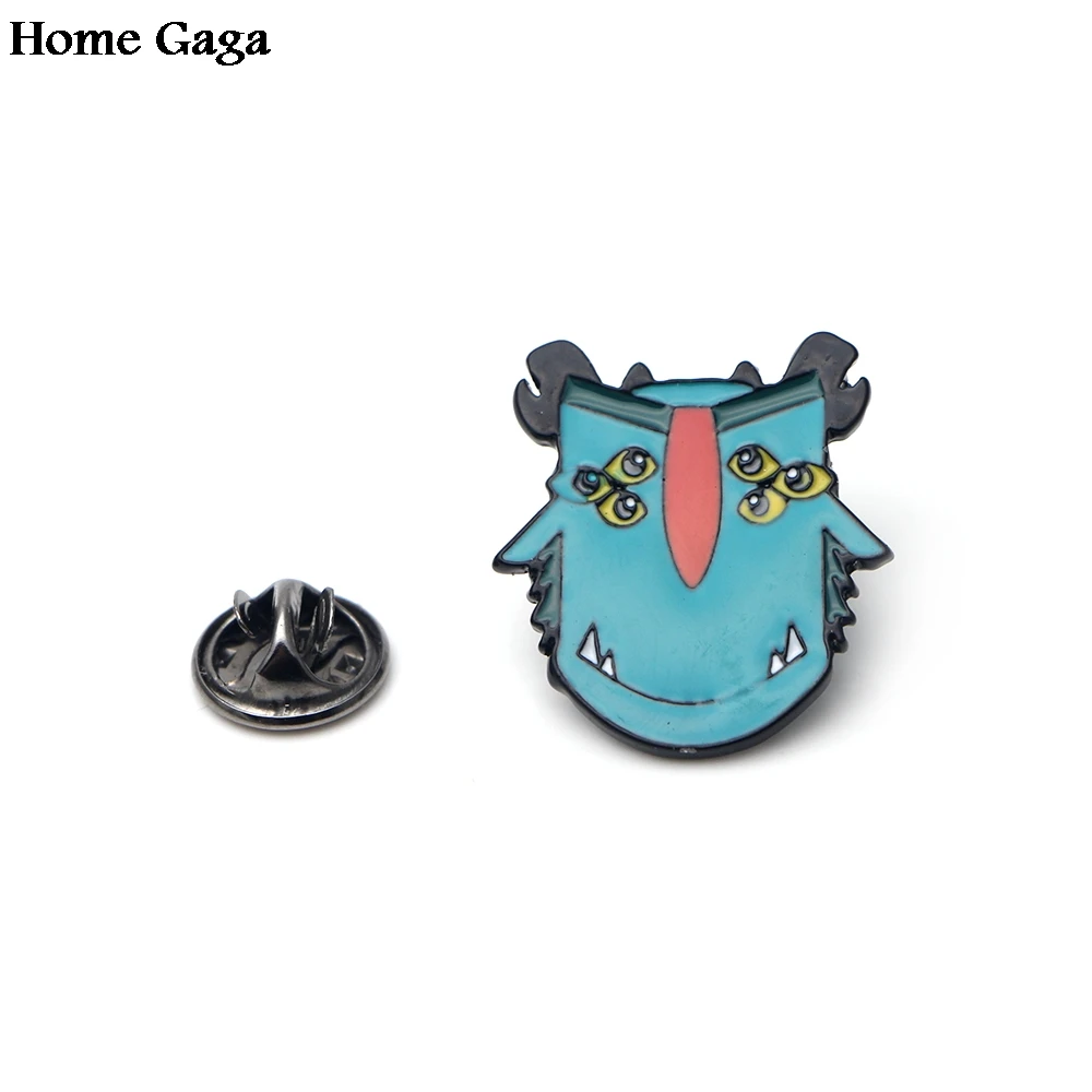 Homegaga Тролль Охотник цинк булавки para рюкзак «сделай сам» одежда медаль для шляпы Значки для обуви броши для мужчин и женщин аксессуары D0911