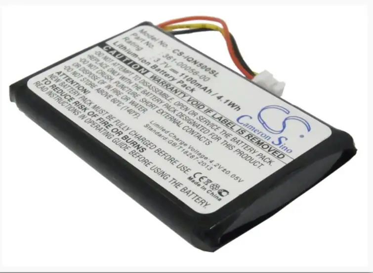Аккумулятор Cameron Sino 1100 мА · ч для GARMIN Nuvi 30 50 лм 55 361-00056-00 GPS аккумулятор навигатора |