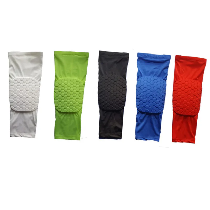 

1 Pair Compression Sports Knee Sleeve Supports Basketball Football Elastic Knee Pads Protector Calf Support Running Leg Warmer