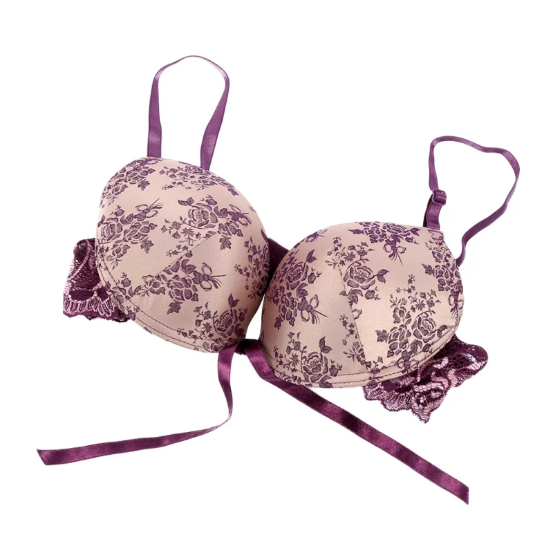 Комплект женского кружевного нижнего белья с чашкой пуш ап B C|bra set|bra set brandbrand bra |