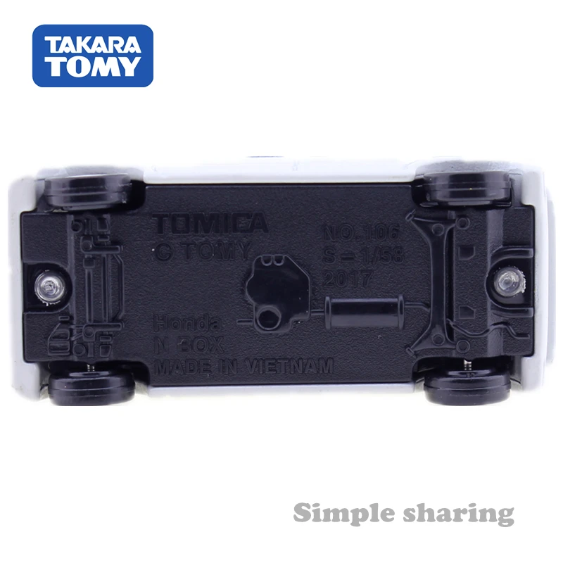 Takara Tomy Tomica No.106 Honda N Box набор моделей фургона 1:58 литые миниатюрные автомобильные