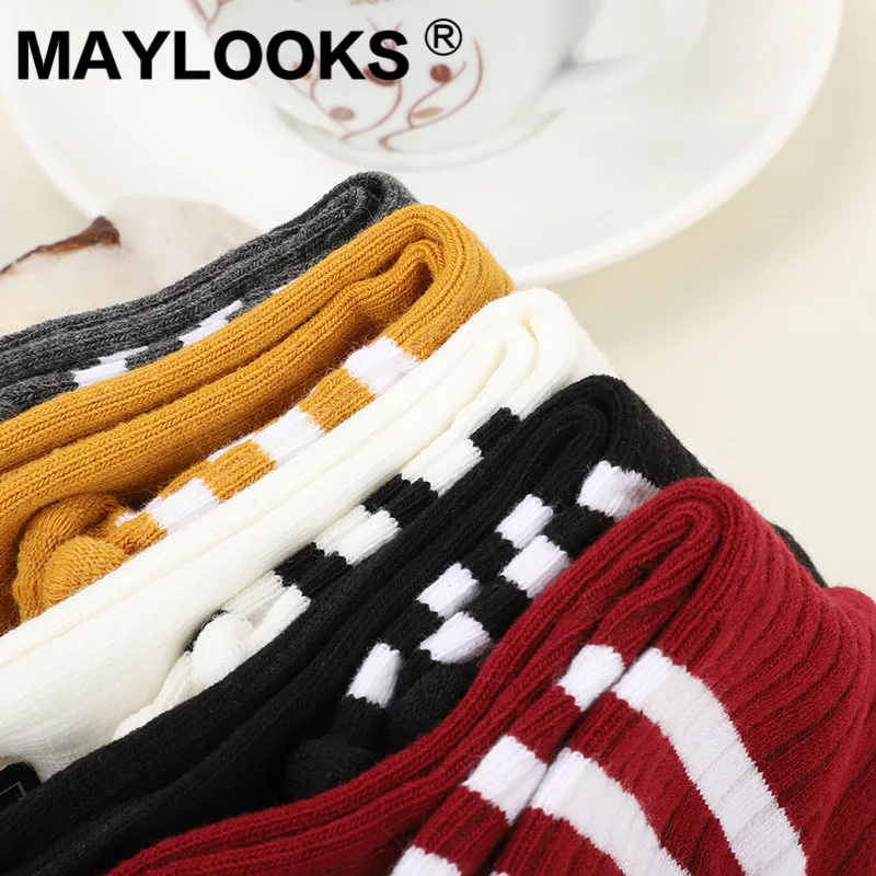 Maylooks/новые женские носки на осень и зиму С Катаной стороной хлопковые из дикого