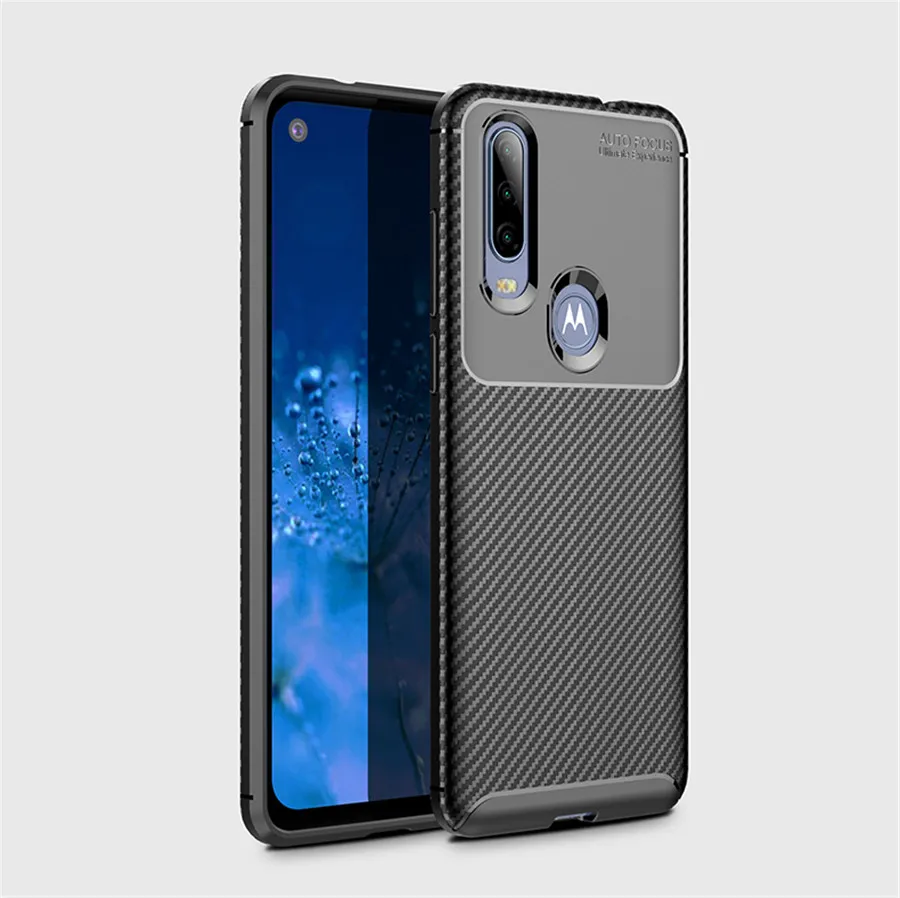 Чехол для телефона Motorola moto P40 Power мягкая силиконовая Противоударная задняя крышка