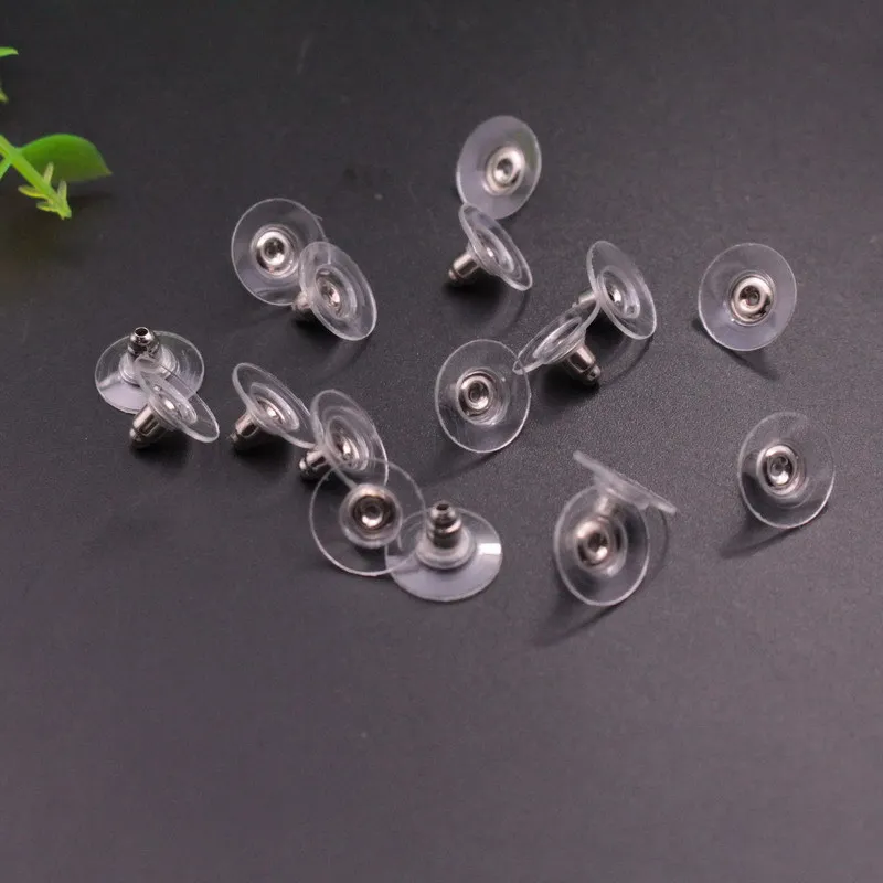 Резиновые заглушки для сережек 100 шт./лот гвоздиков бижутерии сделай сам