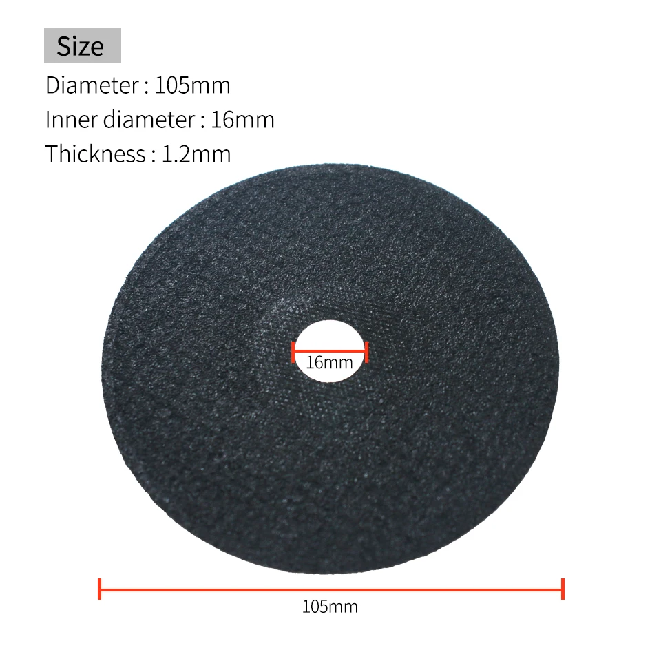 Geoeon 5pes angle grinder grinding wheel carbon steel stainless steel ultra-thin cutting turbine mechanical blade A72