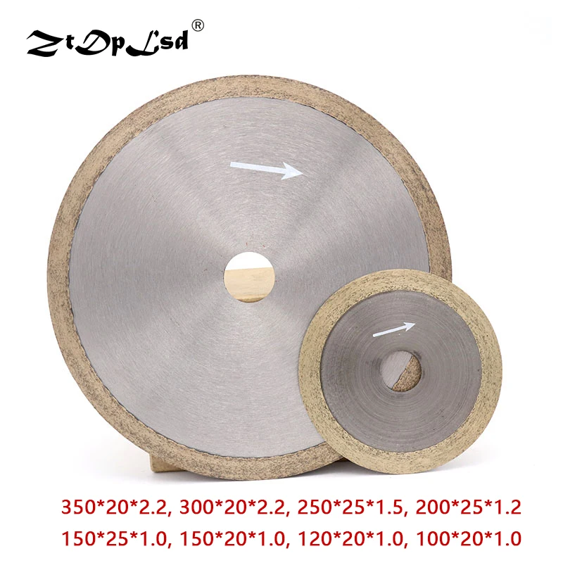 

1PCS 4'' -14'' Metal Cutting Disc Saw Blades Wheel For Rotary Tools Grinding Circular Scroll Pressed Sintered Mesh Turbo Glass