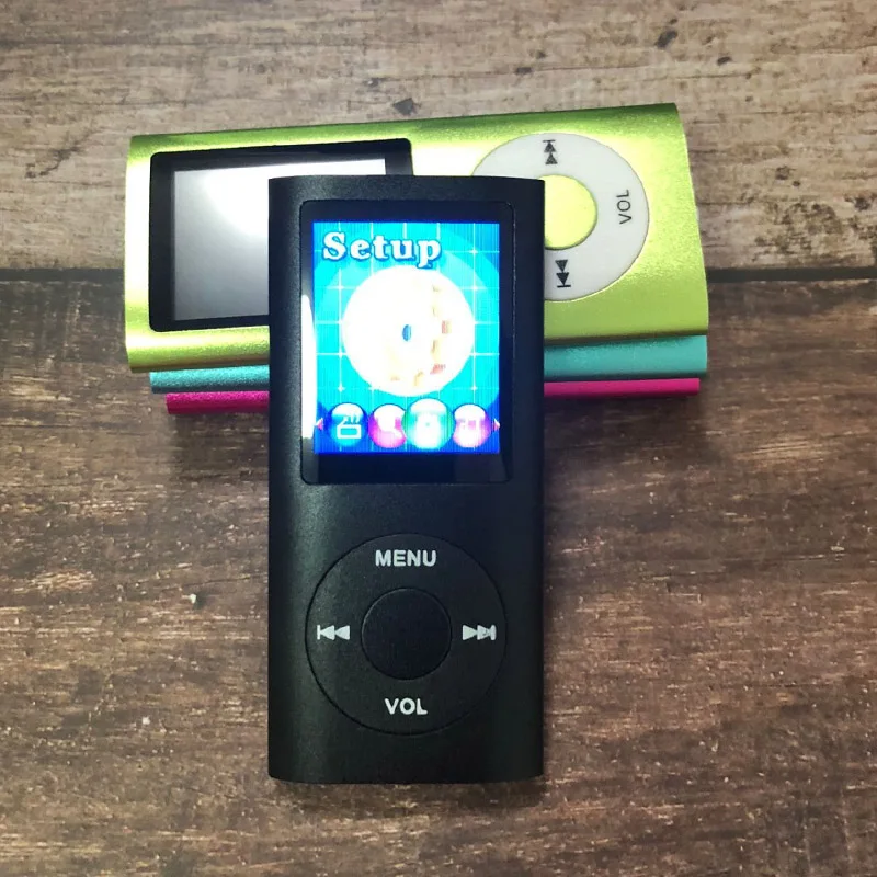 MPLSBO Mp3 музыкальный плеер FM радио динамик Mp3 спортивный плеер цифровой светодиодный ЖК-экран Поддержка SD/TF карты Walkman с наушниками