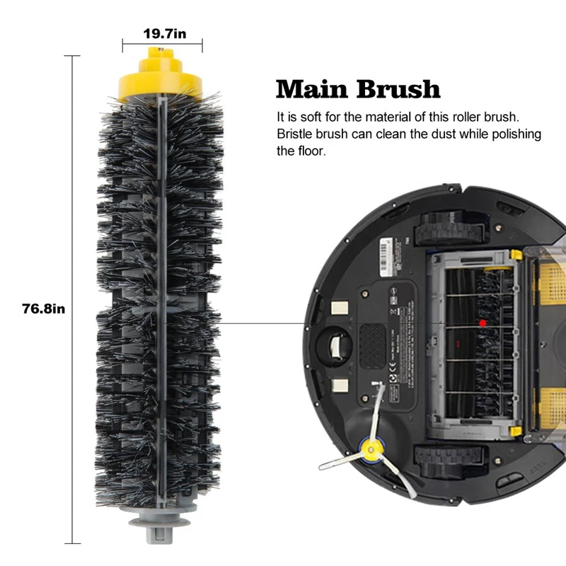 Комплект аксессуаров для IROBOT Roomba 700 серии 720 750 760 765 770 772 772E 774 775 776 776P 780 782 782E 785 786