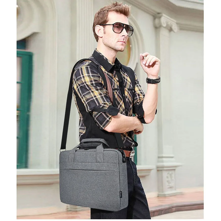 14 15 6 inch portable liner sleeve handbag laptop shoulder bag case cover for macbook lenovo dell asus woman men notebook 2019 free global shipping