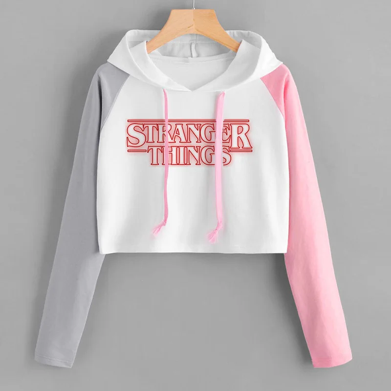 Странные Вещи толстовка женская с капюшоном толстовки Kpop кофты Kawaii корейский негабаритных Harajuku Хип Хоп Толстовка мужская