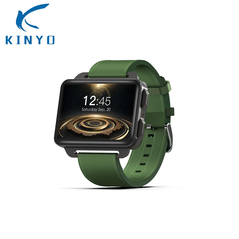 Смарт-часы Kinyo MTK6580 Android 5 1 2 дюйма аккумулятор 1200 мАч + 16 ГБ Wi-Fi | Электроника