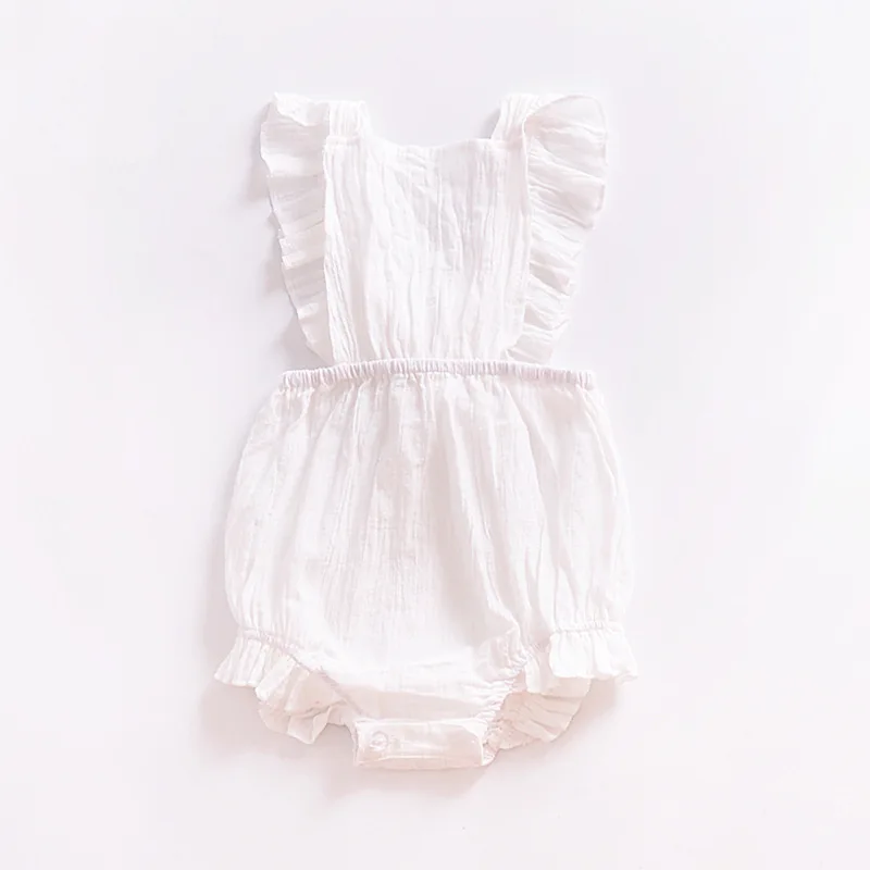 Brand Newborn Baby Girls Onesie Bodysuits Clothing Solid Infant Energetic Jumpsuits Cute Princess Clothes Safe Clever Suits | Мать и