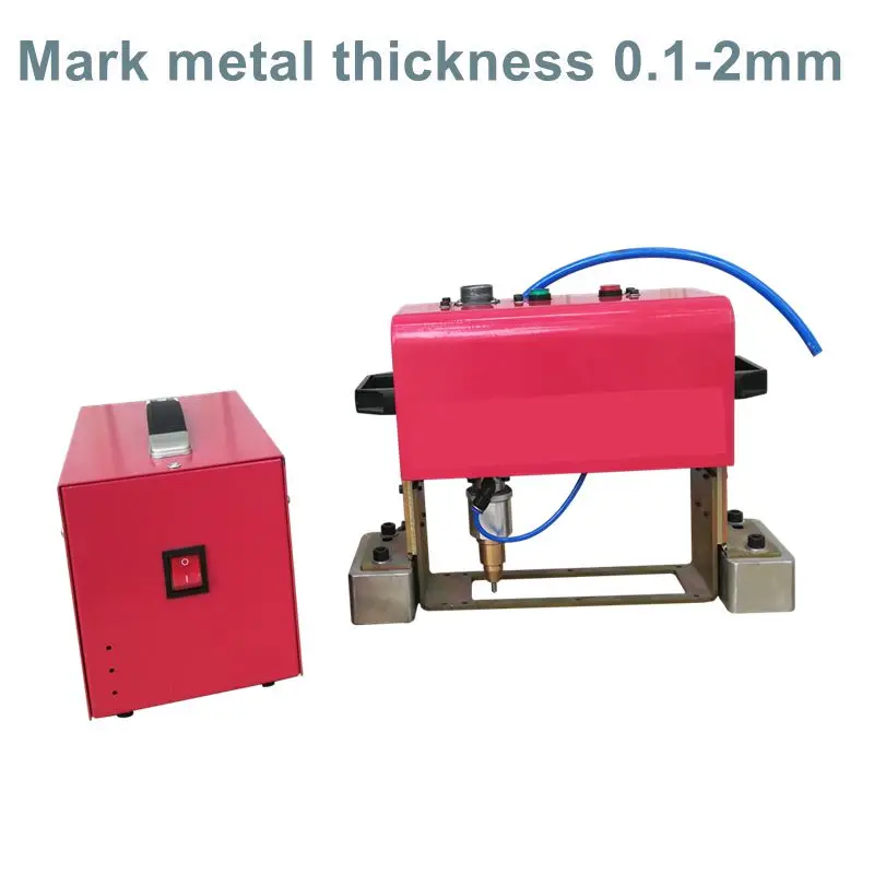 Hot Sale Mini metal Pneumatic Marking Machine handheld dot peen engraving machine vehicle chassis number machine thorx6 14040