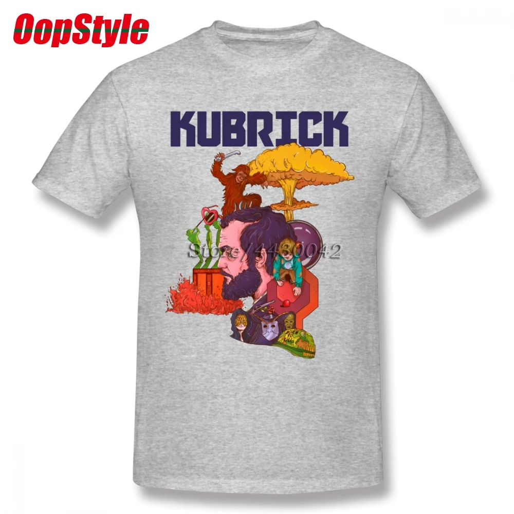 Мужская хлопковая футболка Mind Of Stanley Kubrick большие размеры 4XL 5XL 6XL Camiseta | одежда