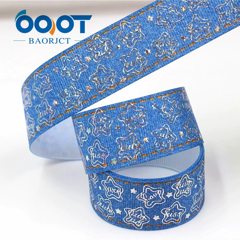 OOOT BAORJCT G-18609-385 25 мм 10 ярдов лазерная серебряная в форме сердца с принтом love