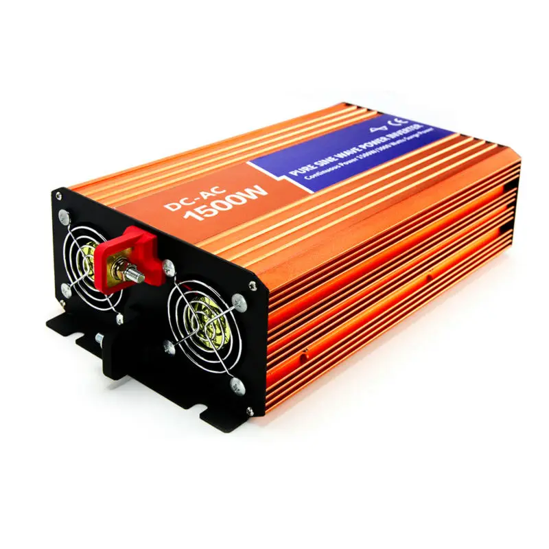 Фото MAYLAR 1500 Вт автономный инвертор Чистая Синусоидальная волна Coverter DC 48V к AC 220V/230V/240V MAYLAR 1500 Вт автономный инвертор Чистая Синусоидальная волна Coverter DC 48V к AC 220V/230V/240V