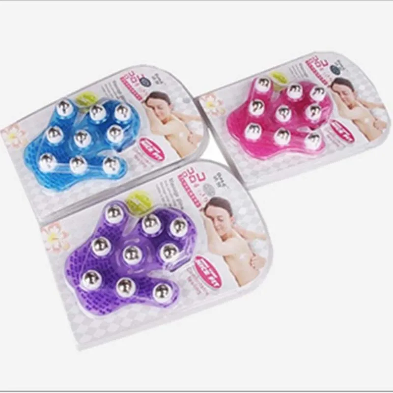 Роликовый мяч Массажная перчатка для тела антицеллюлитная мышечная облегчение