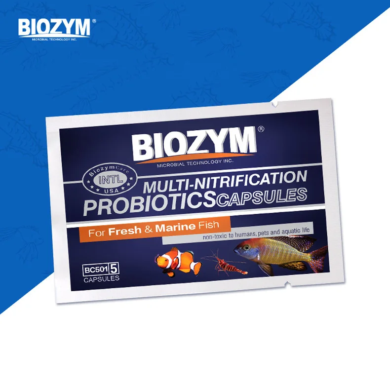 Genermal 10pcs BIOZYM живые бактерии воды завод Аквариум биологическая фильтрация свежая рыба морской риф Коралл SPS LPS соленый бак лечение - Цвет: Genermal 10pcs