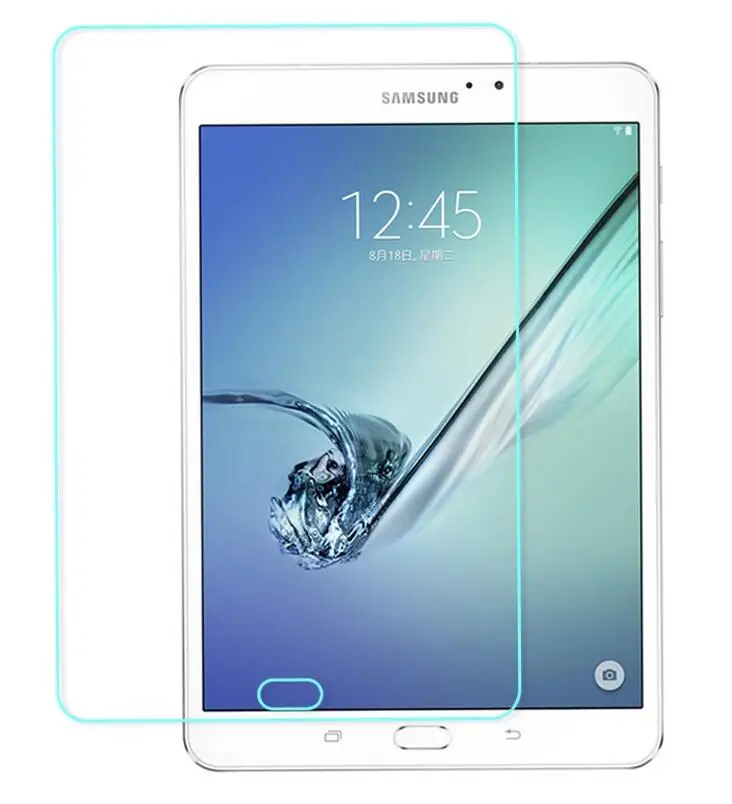 9,7 дюймов Чехлы для планшетов samsung GALAXY Tab S2 9," смарт-чехол для samsung GALAXY SM-T810/T813/T815/T819 9,7 чехлы - Цвет: glass-t810