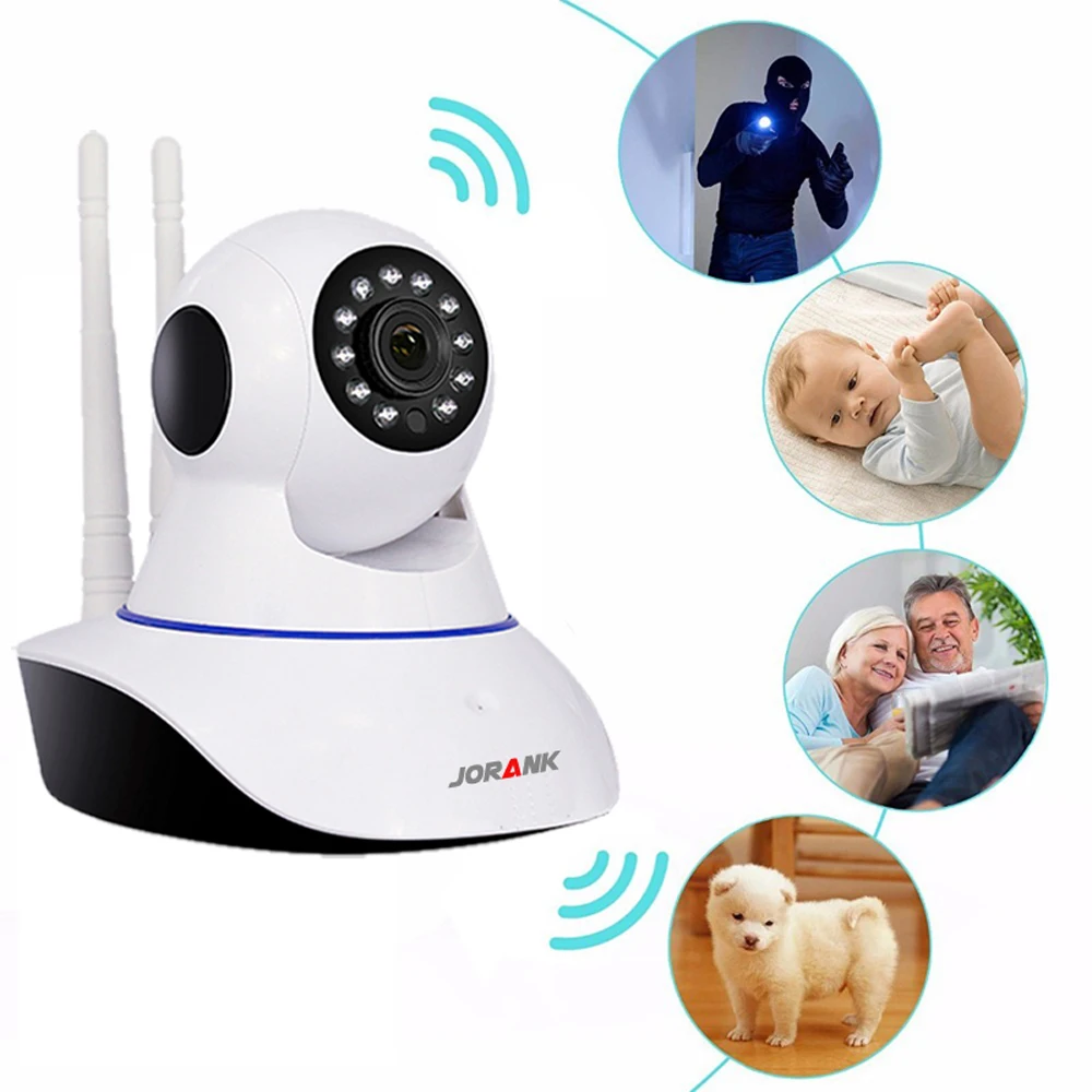 Беспроводная IP-камера видеонаблюдения JORANK 720P 1080P HD Wi-Fi | Безопасность и защита