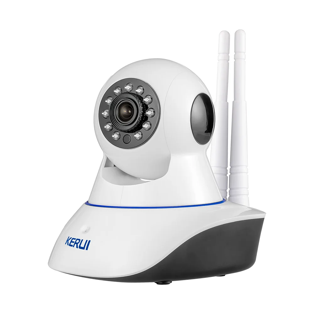 KERUI W18 Домашняя безопасность Wi-Fi GSM охранная сигнализация Система управления APP Arm PIR CO газовый дверной датчик 720P wifi IP камера сигнализация