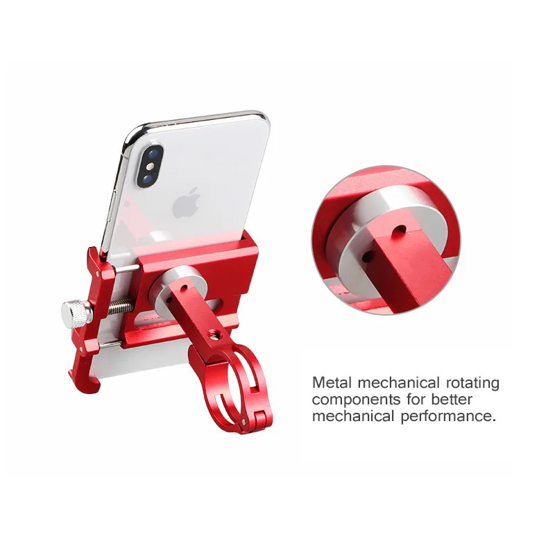GUB PLUS 9 Rotating Bicycle Phone Holder For 3.5-6.2inch Smartphone 360 Degree Rotatable GPS Support Bike Stand | Спорт и