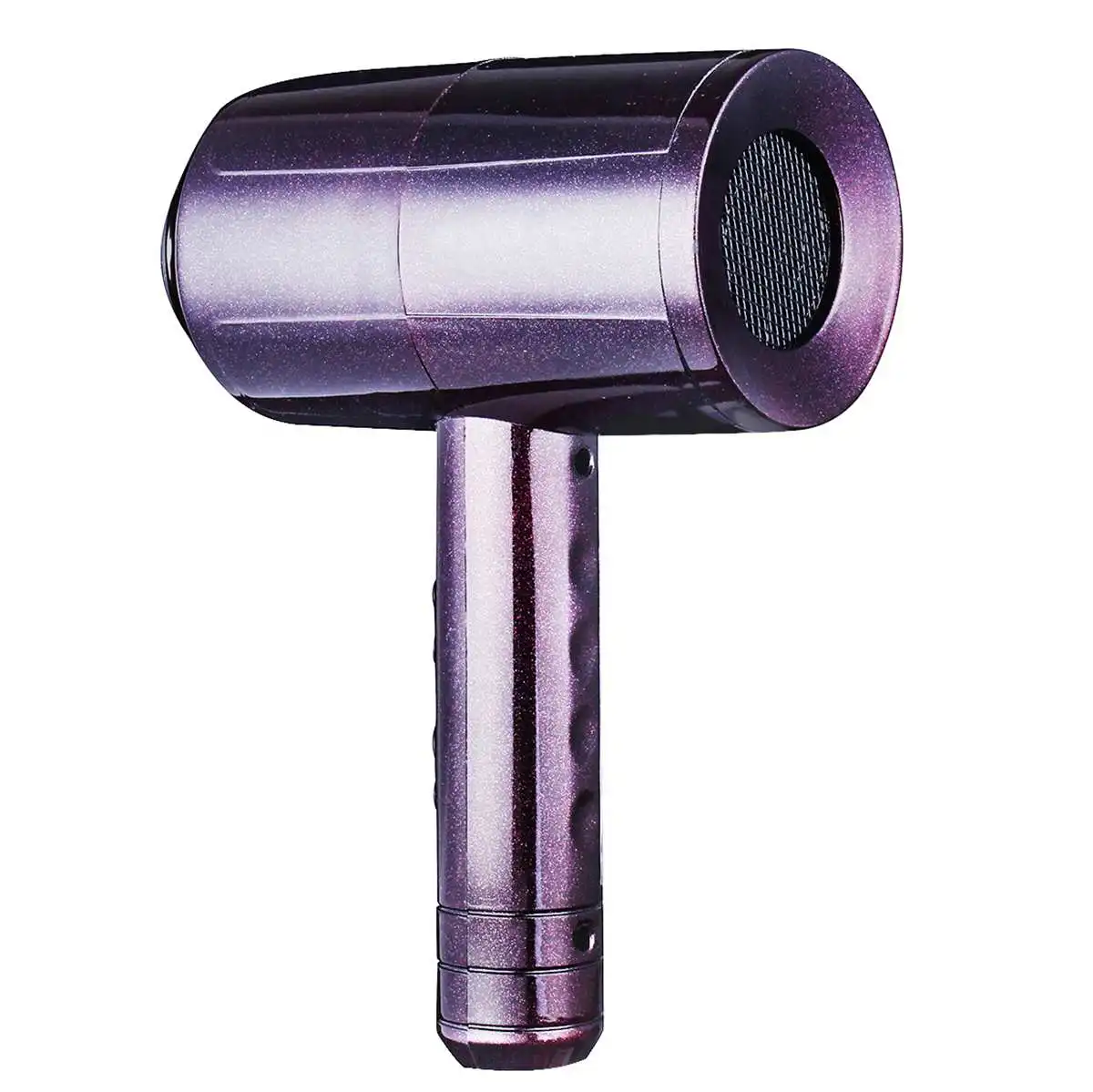 Purple Дорожный бытовой Электрический Фен 220-240 в распылитель краски для волос Инструменты для укладки сушилка Высокого Качества Фен AU Plug - Цвет: Purple
