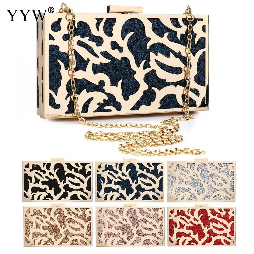 Дизайнерская вечерняя женская сумка через плечо дамские сумочки на цепочке