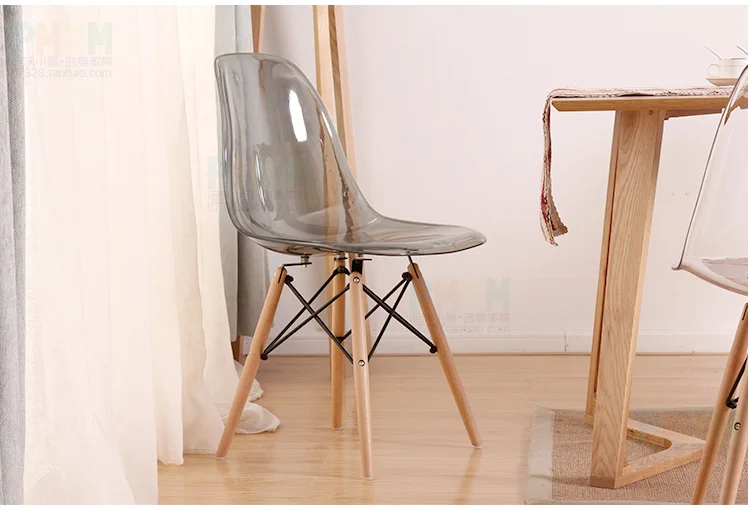 Современный дизайн прозрачный акриловый поликарбонатный современный обеденный