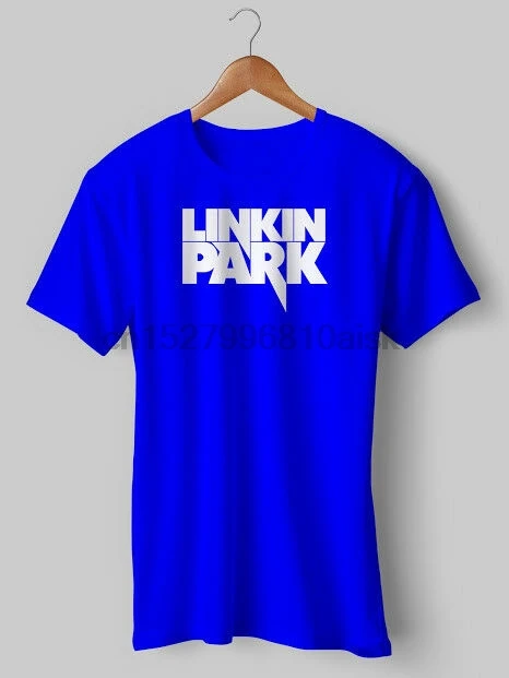 Linkin Park/футболка с логотипом синяя футболка принтом подарок на день матери и отца |