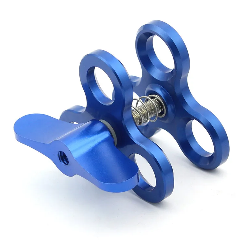 Aluminum 3-holes Ball Joint Support Clip For Diving Sports BC05 | Лампы и освещение