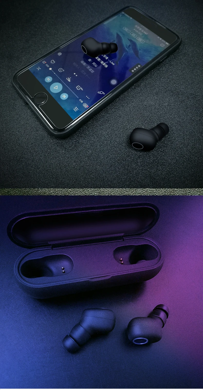 DHL 20 шт. наушники Bluetooth наушники пара наушники-вкладыши музыкальные наушники Набор для iPhone samsung Xiaomi наушники+ зарядная коробка