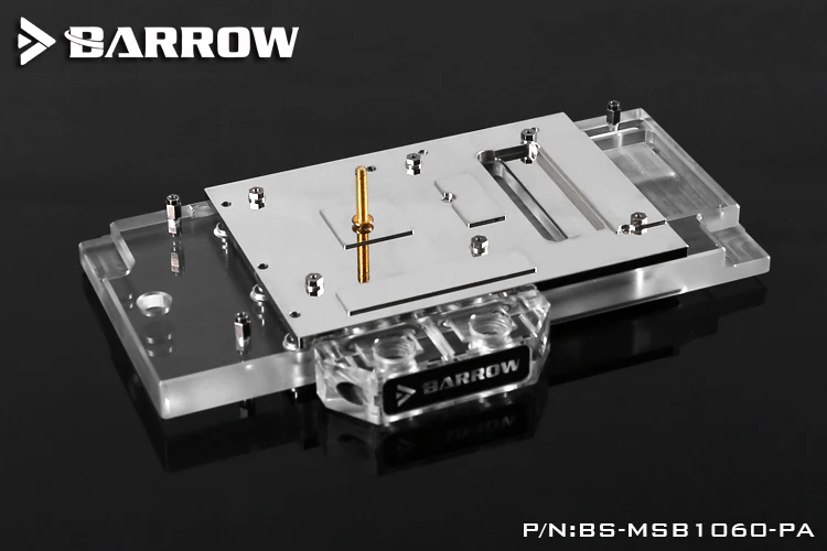 Barrow GPU водяной блок для MSI GTX1060 радиатор водяного охлаждения|gpu water block|water blockgpu |