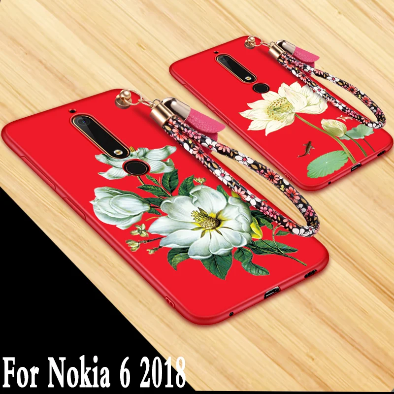 Для nokia 6 2018 чехол милый мультяшный силиконовый для телефона tpu Nokia 1 TA 1054 3D