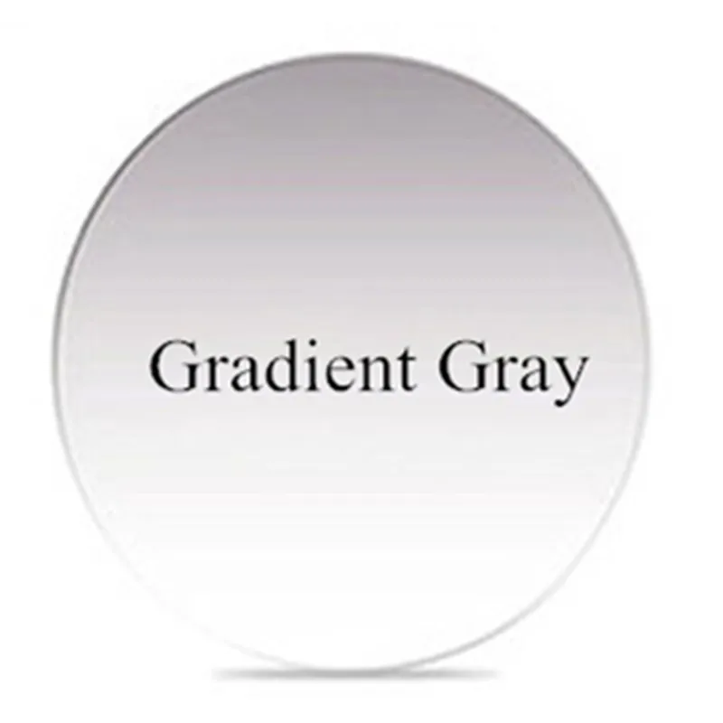 Gradient Gray Бренд Chashma, качественные антибликовые MR-8, УФ 400, по рецепту, 1,61 ИНДЕКС, линзы, фиолетовые, розовые, серые цветные линзы - Цвет линз: Gradient Gray