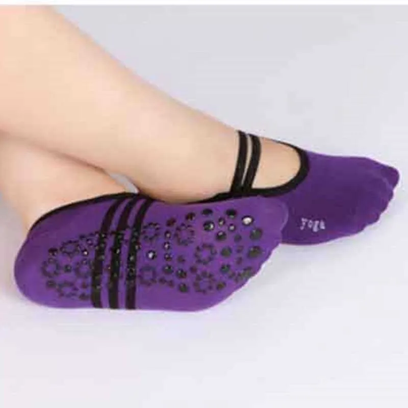 [EIOISAPRA] Нескользящие хлопковые носки для фитнеса балета йоу га женщин вентиляции