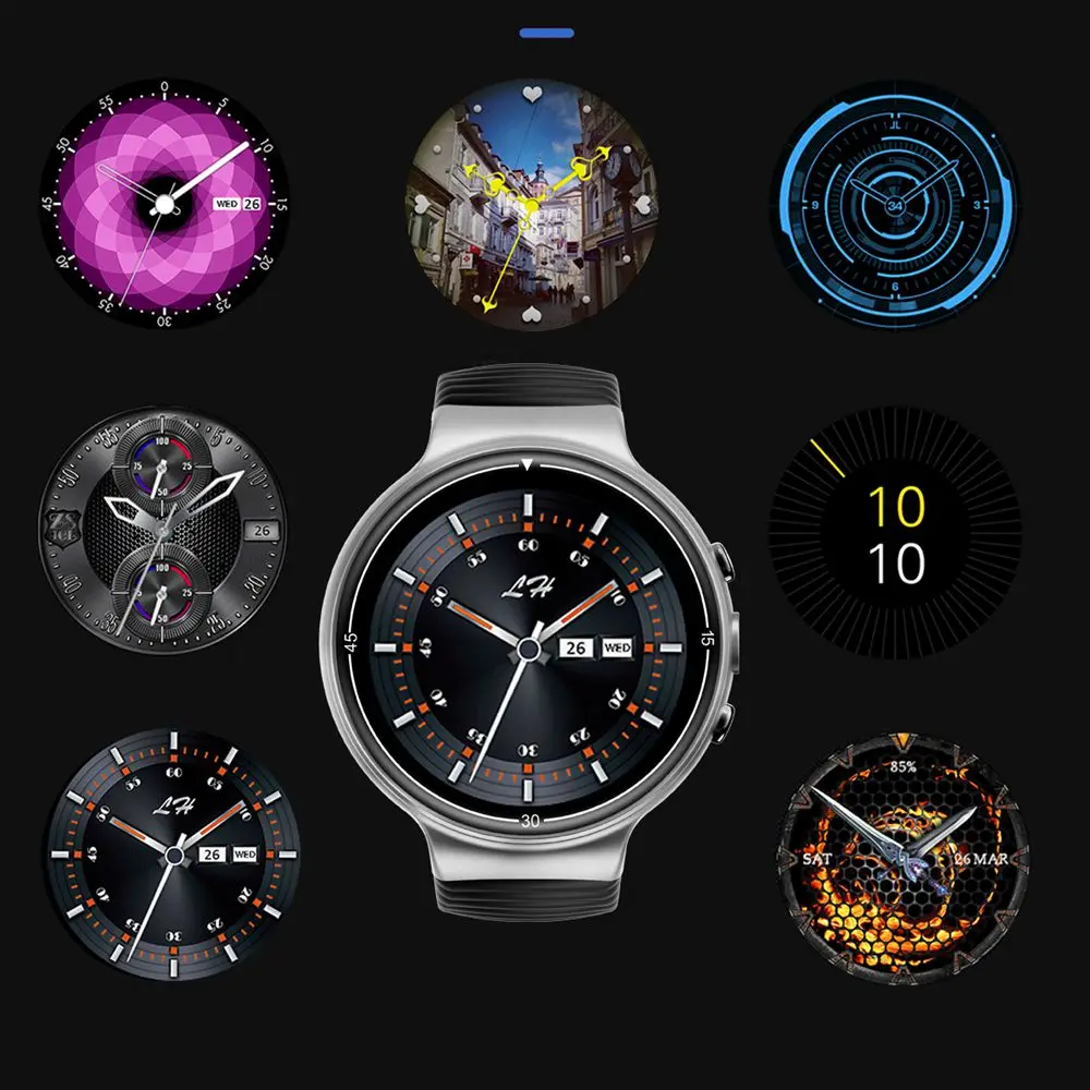Новые 4G Смарт-часы Android 5 1 I8 AMOLED дисплей экран gps wifi Bluetooth smartwatch монитор сердечного