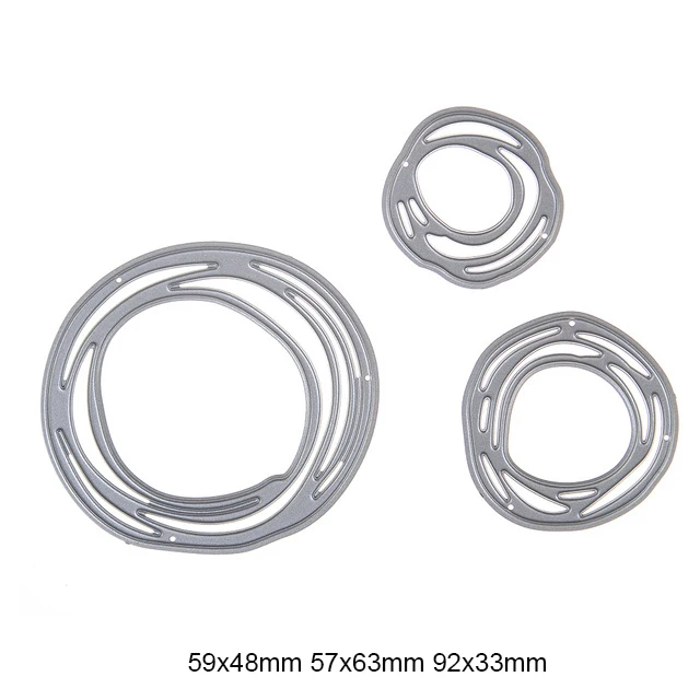 Круглые Скрапбукинг Новое поступление металлические режущие штампы Новинка 2019