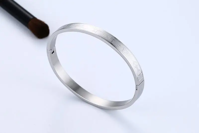 Роскошные брендовые Ювелирные изделия 316L нержавеющая сталь женский браслет