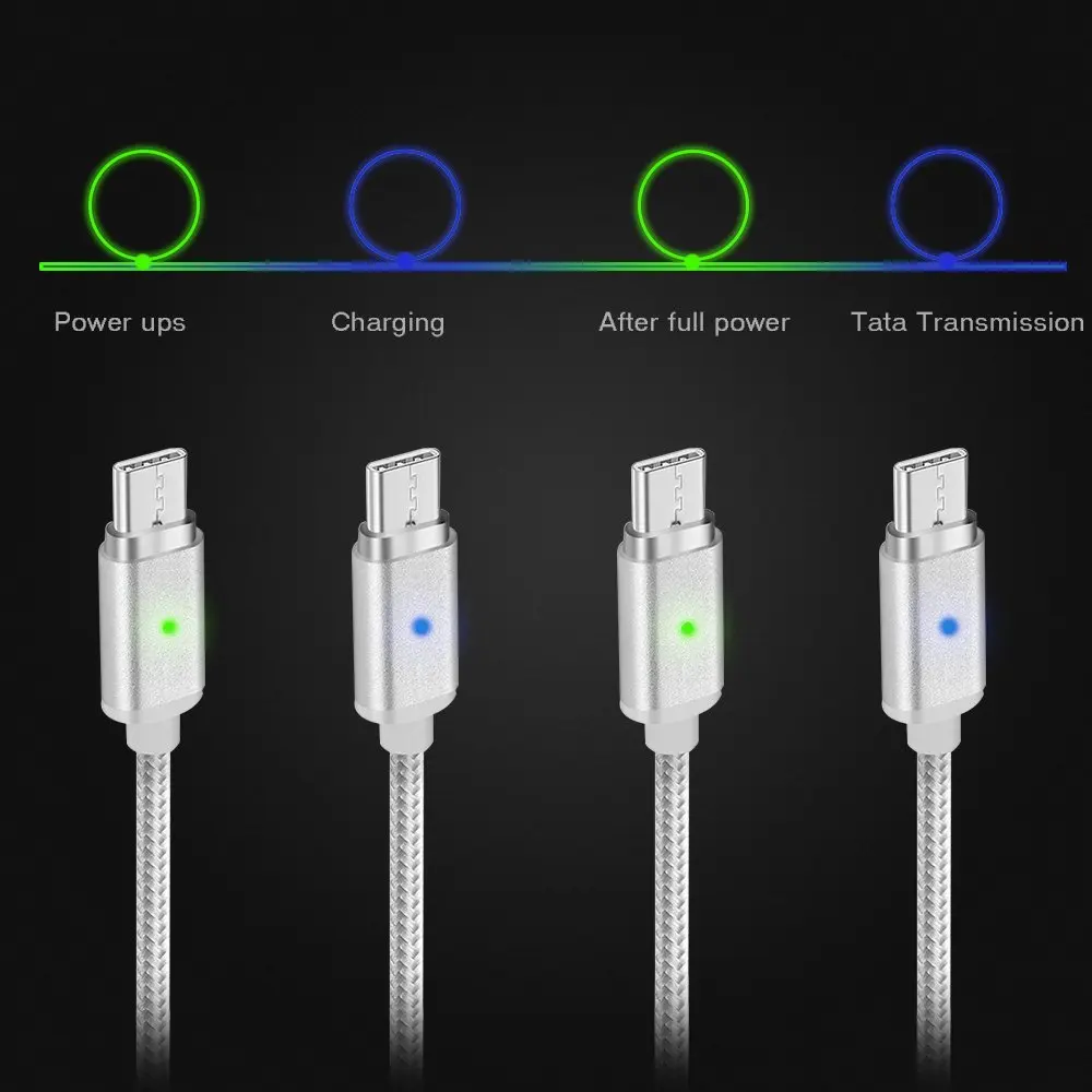 

1.5M Type C USB/Micro USB/IOS Magnetic Cable USB-C Fast Charging Charge Adapter Magnet Cable For Apple iPhone iPad Android phone