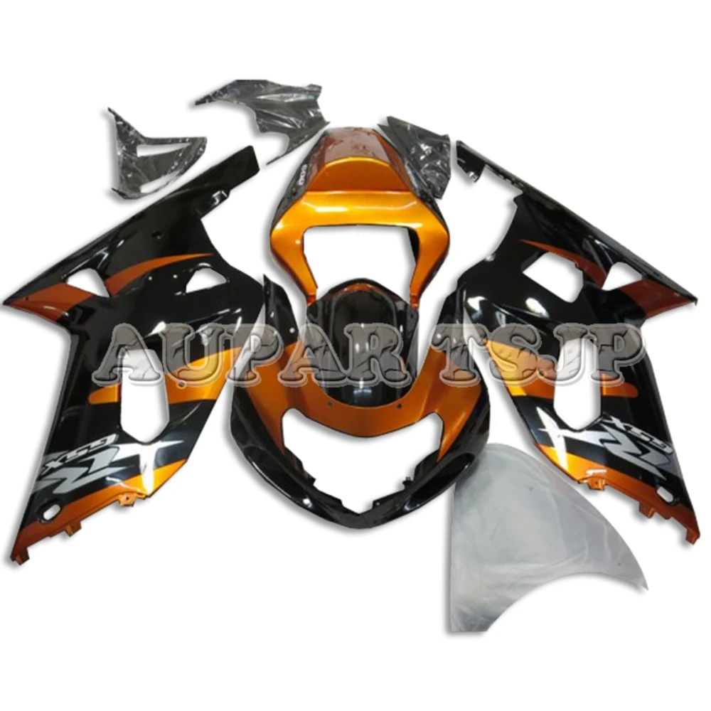 

Gold and Black Fairing with Seat Cover For Suzuki GSXR600 2000 2001 2002 2003 GSXR750 00-03 ABS Injection Molding Plastic Hulls