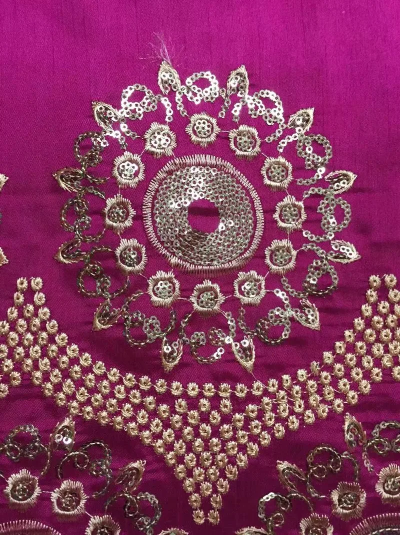 Многоцветная африканская Джордж кружевная ткань с блестками кружева